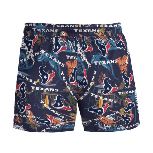 HOUSTON TEXANS FOOTBALL BEACH SHORTS