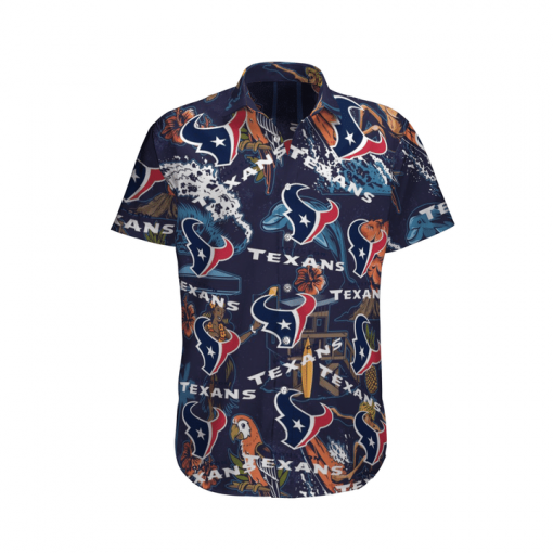 HOUSTON TEXANS FOOTBALL HAWAIIAN SHIRT