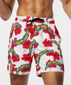 LOS ANGELES CHARGERS FOOTBALL BEACH SHORTS