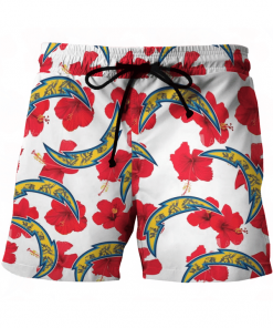 LOS ANGELES CHARGERS FOOTBALL BEACH SHORTS