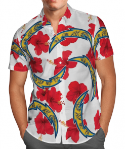 LOS ANGELES CHARGERS FOOTBALL HAWAIIAN SHIRT