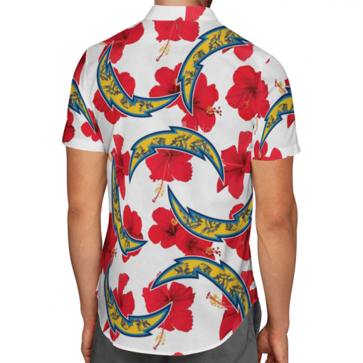 LOS ANGELES CHARGERS FOOTBALL HAWAIIAN SHIRT