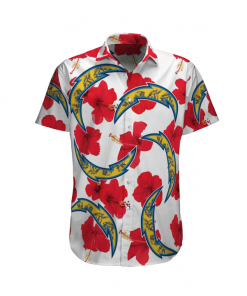 LOS ANGELES CHARGERS FOOTBALL HAWAIIAN SHIRT