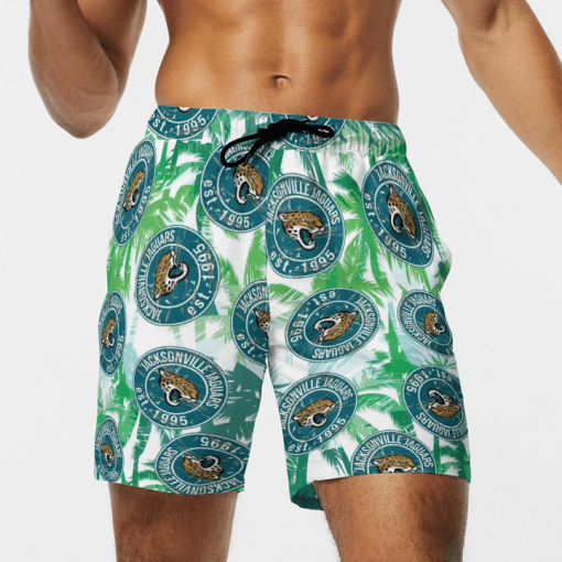 JACKSONVILLE JAGUARS BEACH SHORTS