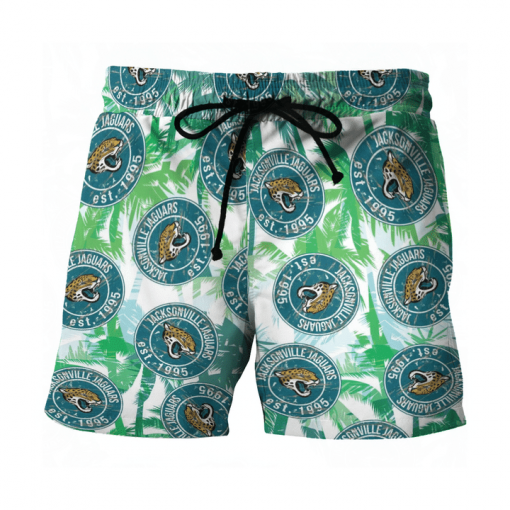 JACKSONVILLE JAGUARS BEACH SHORTS