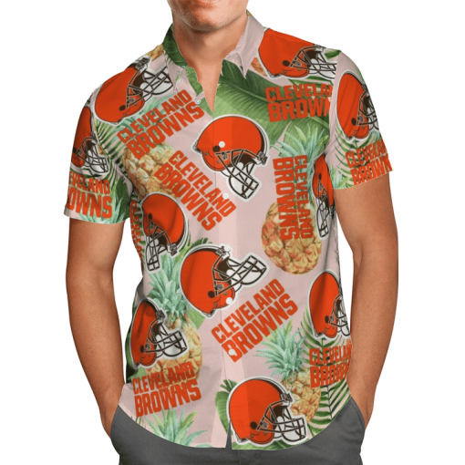 CLEVELAND BROWNS FOOTBALL HAWAIIAN SHIRT