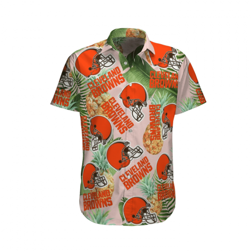 CLEVELAND BROWNS FOOTBALL HAWAIIAN SHIRT