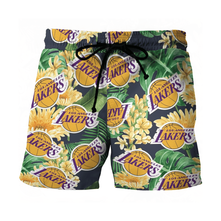 Los Angeles Lakers Men's Sand Beach Shorts 22 / 3XL