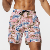 LA CLIPPERS BASKETBALL BEACH SHORTS