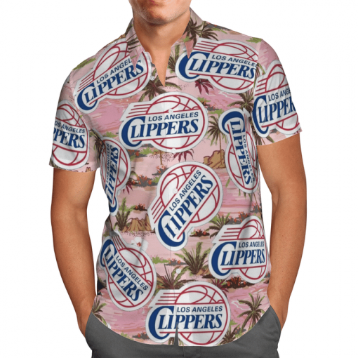 LA CLIPPERS BASKETBALL HAWAIIAN SHIRT