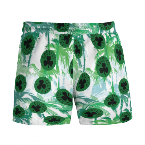 BOSTON CELTICS BASKETBALL BEACH SHORTS