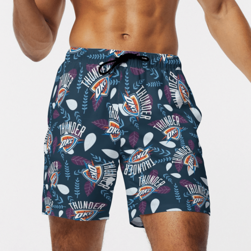 OKLAHOMA CITY THUNDER BASKETBALL BEACH SHORTS