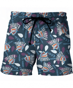 OKLAHOMA CITY THUNDER BASKETBALL BEACH SHORTS