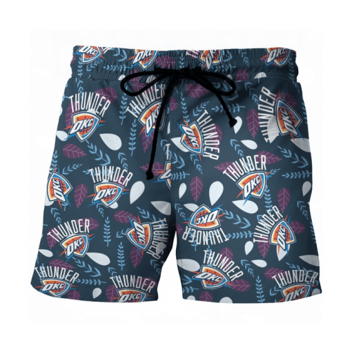 OKLAHOMA CITY THUNDER BASKETBALL BEACH SHORTS