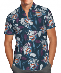 OKLAHOMA CITY THUNDER BASKETBALL HAWAIIAN SHIRT