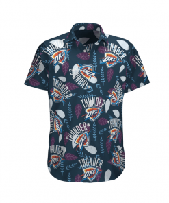 OKLAHOMA CITY THUNDER BASKETBALL HAWAIIAN SHIRT