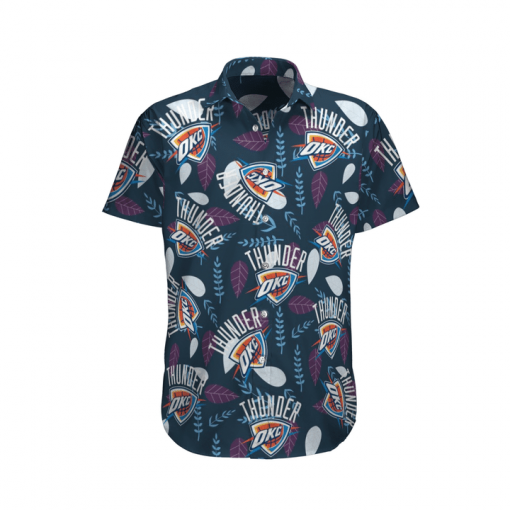 OKLAHOMA CITY THUNDER BASKETBALL HAWAIIAN SHIRT