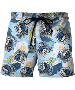 DALLAS MAVERICKS BASKETBALL BEACH SHORTS