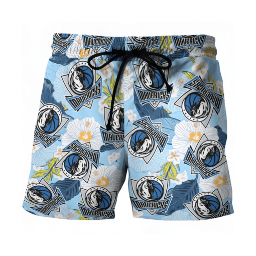 DALLAS MAVERICKS BASKETBALL BEACH SHORTS