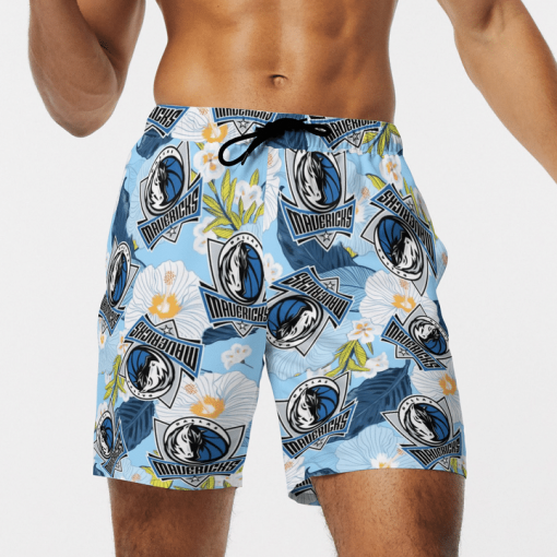 DALLAS MAVERICKS BASKETBALL BEACH SHORTS