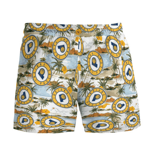 INDIANA PACERS BASKETBALL BEACH SHORTS