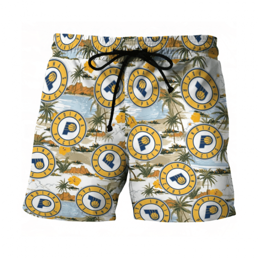 INDIANA PACERS BASKETBALL BEACH SHORTS