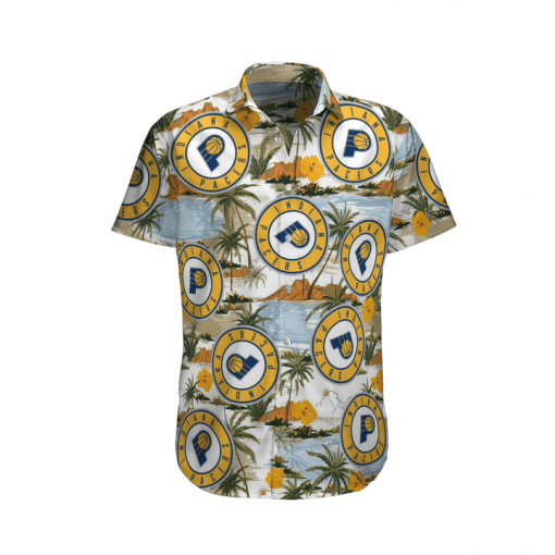 INDIANA PACERS BASKETBALL HAWAIIAN SHIRT