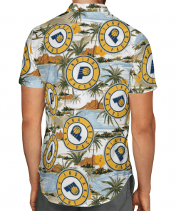 INDIANA PACERS BASKETBALL HAWAIIAN SHIRT