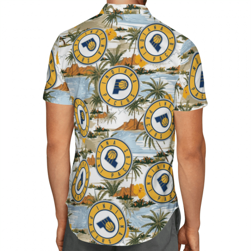 INDIANA PACERS BASKETBALL HAWAIIAN SHIRT