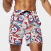 PHILADELPHIA 76ERS BASKETBALL BEACH SHORTS