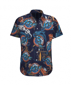 UTAH JAZZ BASKETBALL HAWAIIAN SHIRT