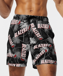 PORTLAND TRAIL BLAZERS BASKETBALL BEACH SHORTS