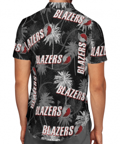 PORTLAND TRAIL BLAZERS BASKETBALL HAWAIIAN SHIRT