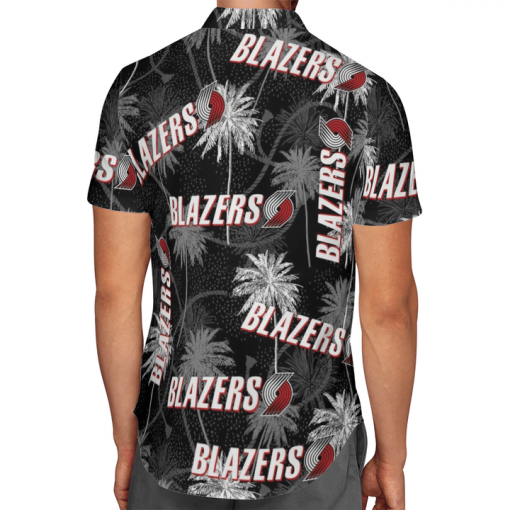 PORTLAND TRAIL BLAZERS BASKETBALL HAWAIIAN SHIRT