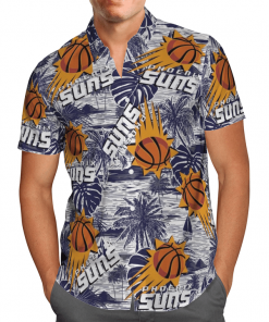 PHOENIX SUNS BASKETBALL HAWAIIAN SHIRT