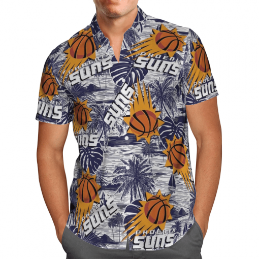 PHOENIX SUNS BASKETBALL HAWAIIAN SHIRT