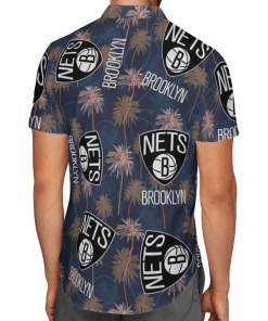 BROOKLYN NETS BASKETBALL HAWAIIAN SHIRT