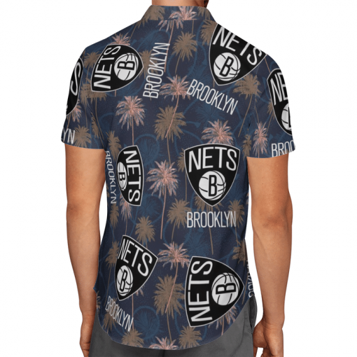 BROOKLYN NETS BASKETBALL HAWAIIAN SHIRT