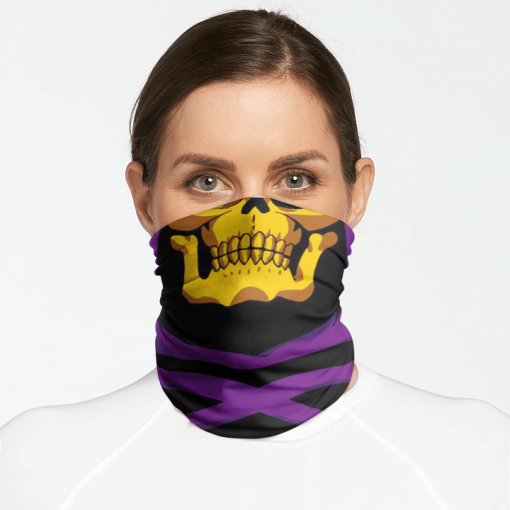 MYAH SKELETOR FACE MASK NECK GAITER