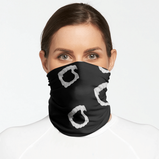 FANG TOY TEETH FACE MASK NECK GAITER