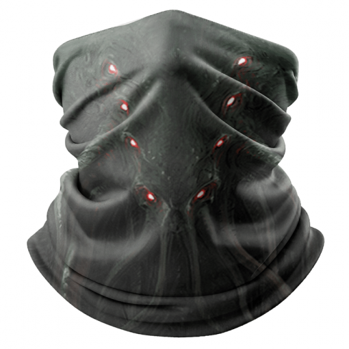 CTHULHU FACE MASK NECK GAITER