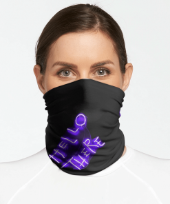 HELL HERE FACE MASK NECK GAITER