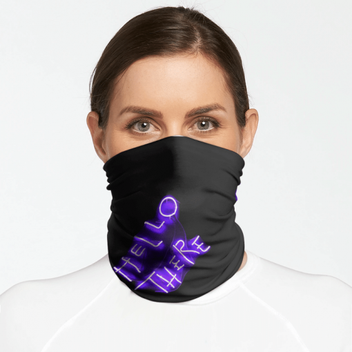 HELL HERE FACE MASK NECK GAITER