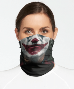 JOKER FACE MASK NECK GAITER