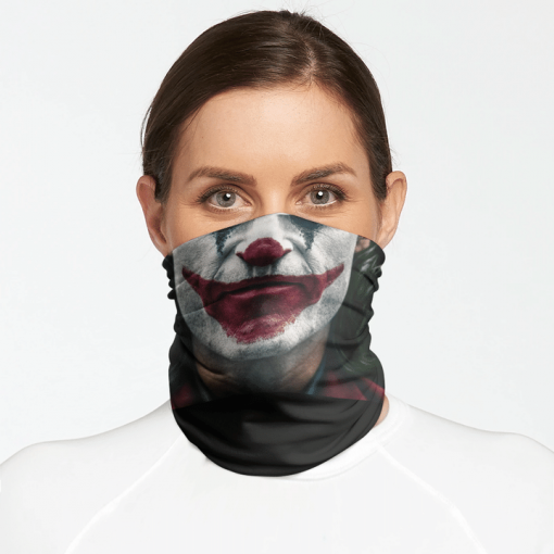 JOKER FACE MASK NECK GAITER