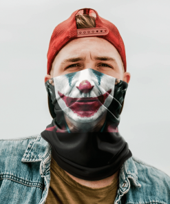 JOKER FACE MASK NECK GAITER