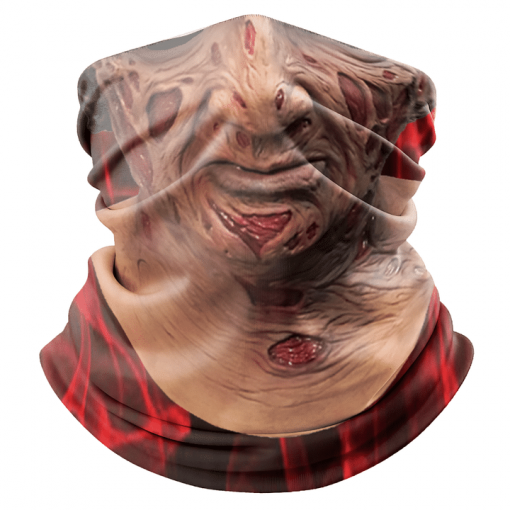 FREDDY KRUEGER FACE MASK NECK GAITER