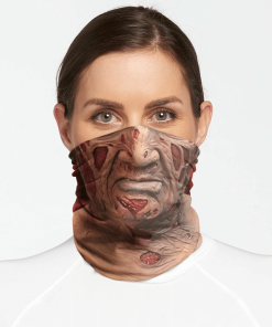 FREDDY KRUEGER FACE MASK NECK GAITER