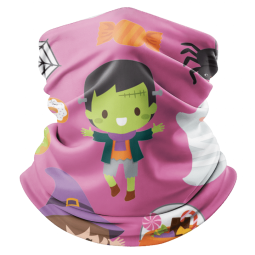 KAWAII CUTE HALLOWEEN FACE MASK NECK GAITER