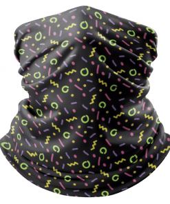 MEMPHIS 80'S STYLE FACE MASK NECK GAITER